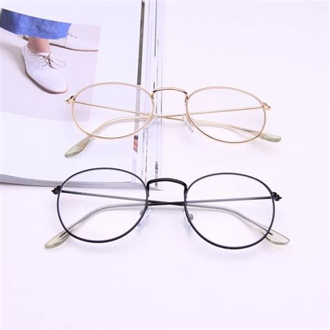 missky vintage round glasses frame female brand designer gafas de sol spectacle plain glasses