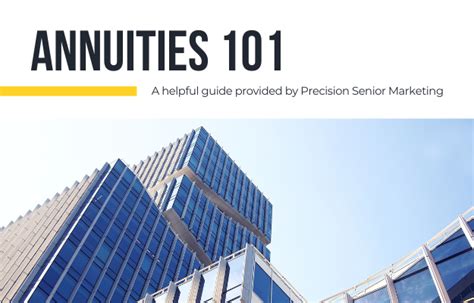 Annuities 101 Guide