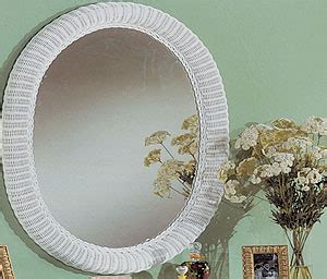 This is practical and opens up an area. Wicker Bathroom Furniture