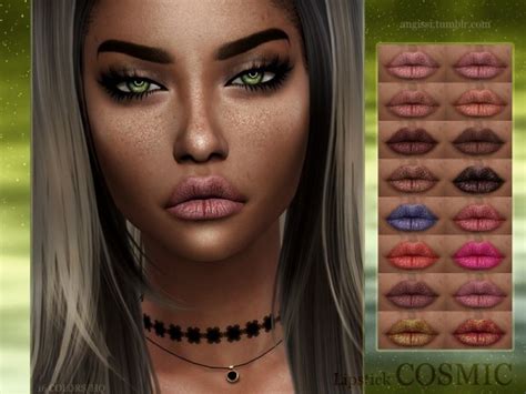 The Sims Resource Lipstick Cosmic By Angissi Sims 4 Downloads