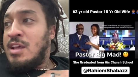 This 63 Year Old Pastor Going Offabout His 18 Year Old Wife🤔🤦🏽‍♂️ Youtube