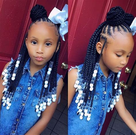 When your child is very little you might have to help them to do the cornrow braids for kids look really cool when they are styles with fun beads. 2019 Latest and Awsome Braids for Kids | Kids hairstyles ...