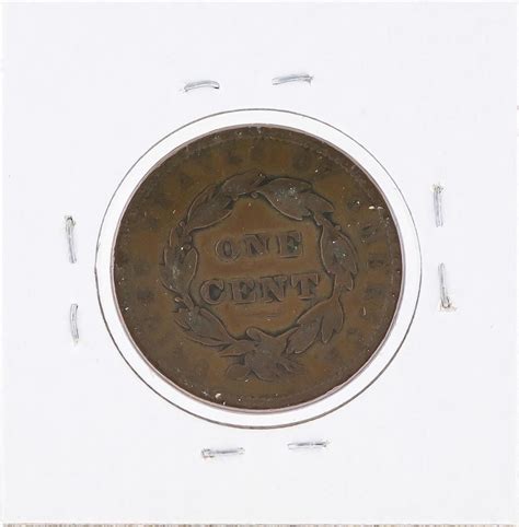 1837 Matron Head Large Cent Coin