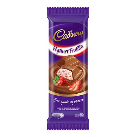 Chocolate Cadbury Yogur Frutilla 160 G 1 3604