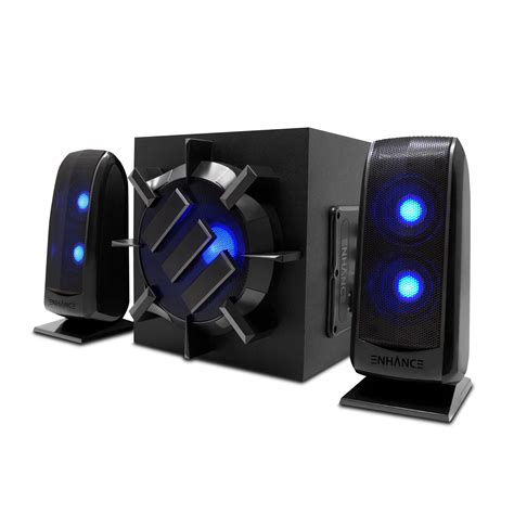 Enhance S21 Computer Speaker System 21 Powered Subwoofer With 80w
