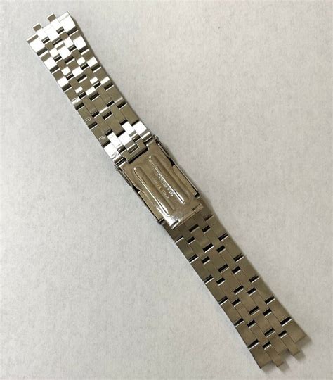 Tissot Prc 200 T055427a 23mm Stainless Steel Watch Band Bracelet Wbe