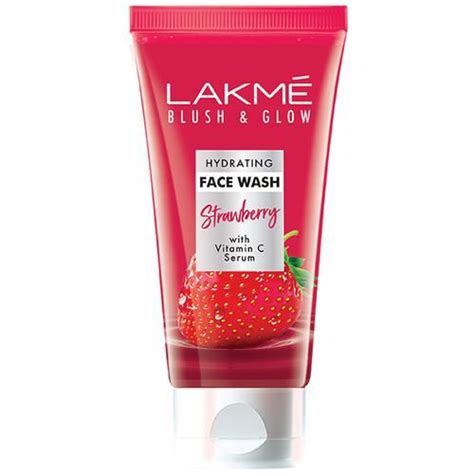 Buy Lakme Face Wash Blush And Glow Strawberry Gel 100 Gm Online At Best