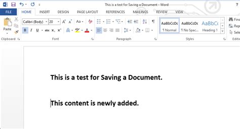 Save A Document In Microsoft Word Geeksforgeeks