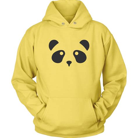 Panda Unisex Hoodie Unisex Hoodie Etsy