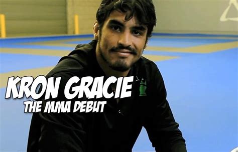 Son Of Rickson Kron Gracie Armbars Opponent In Mma Debut Middleeasy
