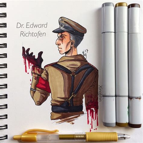Dr Edward Richtofen Zombie Chronicles Art Belongs To Xinophin