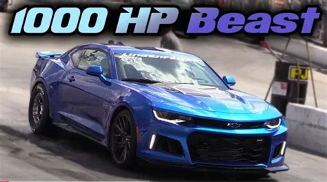 They Already Modded A Brand New Camaro Zl1 To Over 1000hp Turbo And