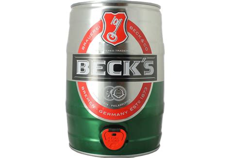 Becks Pilsner 5l Standard Keg