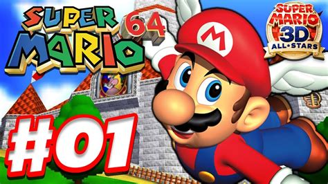 Super Mario 64 Gameplay Walkthrough Part 1 Bob Omb Battlefield 100
