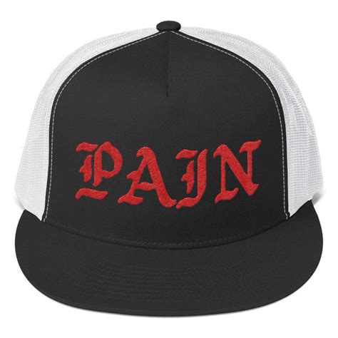Pain Trucker Cap Actual Pain