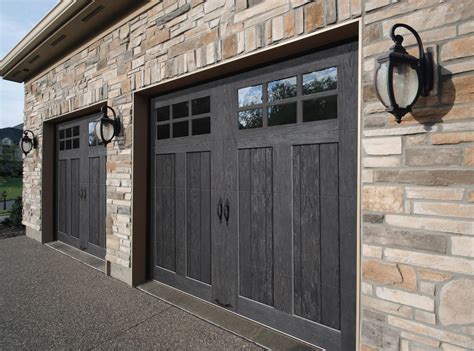 Different Types Of Carriage Style Garage Doors And Overlay Versions