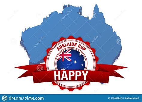 The adelaide cup is a race held at morphettville racecourse and is one of the most popular races the adelaide cup (3200m) boasts a total prize pool of $400,000 and is at under open handicap. Adelaide Cup Day. Australia Flag And Map Celebration ...