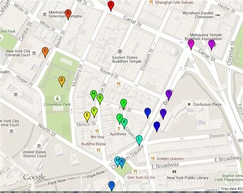 free walking tour self guided tour of chinatown new york map print pdf new york tours map