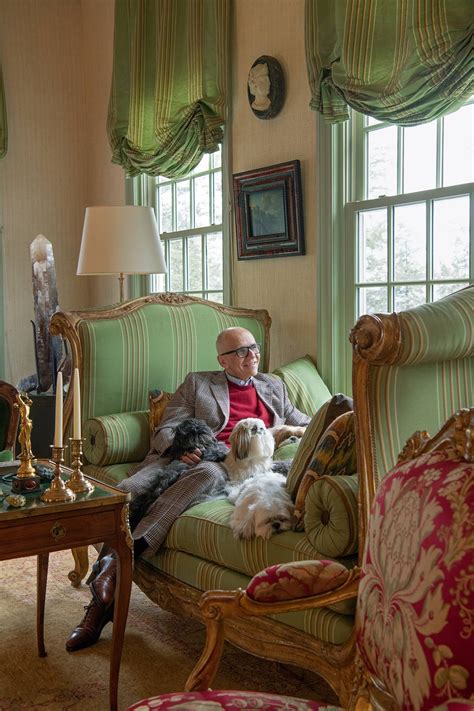 How Interior Designer Robert Couturier Hosts At His Connecticut Home