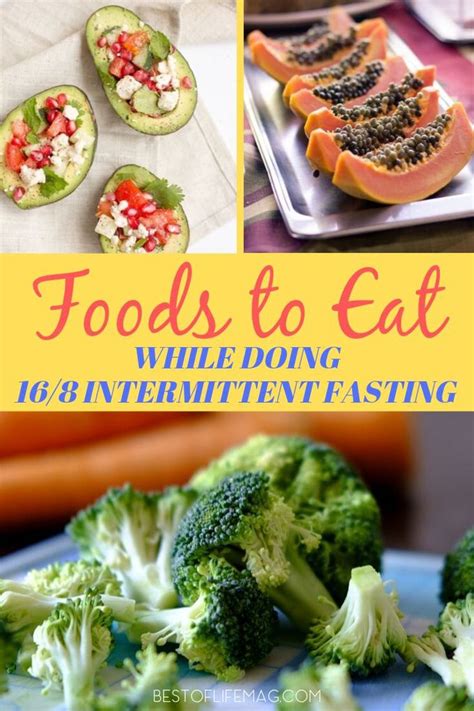 Intermittent Fasting 168 Foods To Eat The Best Of Life® Magazine