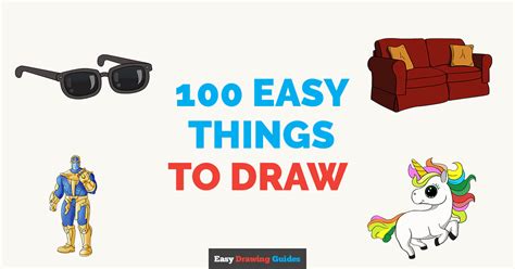 100 Easy Things To Draw When Youre Bored