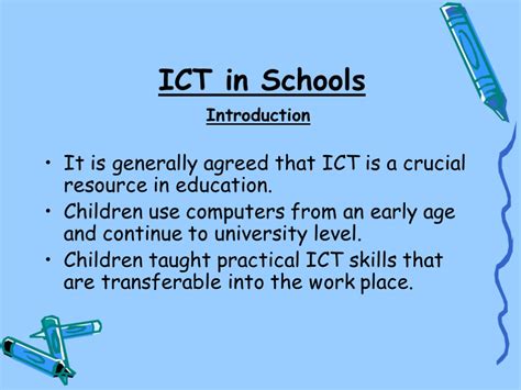 The Role Of Ict In Education By Rtm