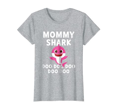 Womens Pinkfong Mommy Shark Official T Shirt Ln Lntee