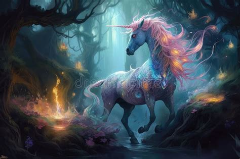 A Magical World Full Of Unicorns Dragons And Fairy Creatures Where