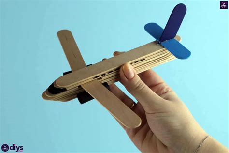 Diy Popsicle Stick Airplane Craft