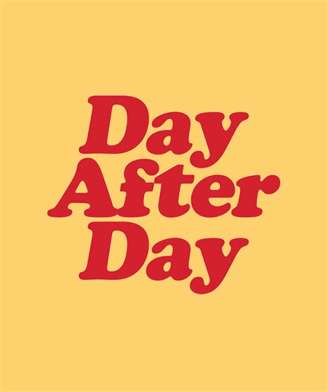 Day After Day 디자인
