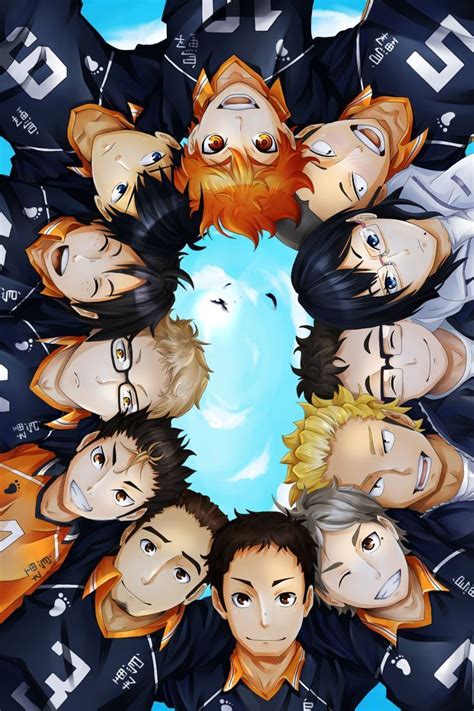 Haikyuu Karasuno Team Haikyuu Anime Haikyuu Wallpaper Anime