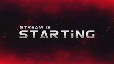 Free Stream Starting Soon Template Printable Templates