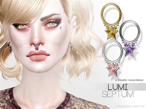 The Best Septum Piercings Cc For The Sims 4 — Snootysims