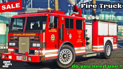 Fire Truck Gta Online Review Sale Water Cannon Watch Before You