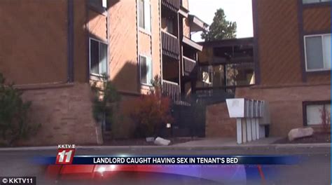 Colorado Landlord Pictured After Caught On Camera Having Sex In Tenants Beds Daily Mail Online