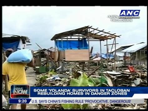 Yolanda Survivors In Tacloban Rebuild Homes In Danger Zones Video Dailymotion