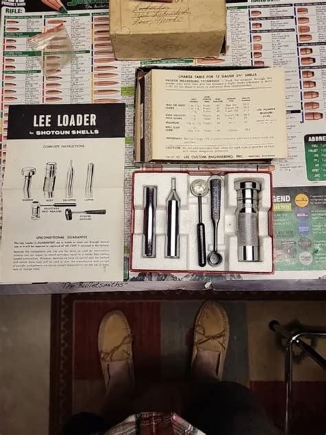 Vintage Lee Loader Ga Gauge Shell Complete Shotgun Reloading Tool Set Picclick