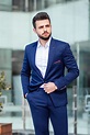 SUITS FOR MEN Men Wedding Suits Blue Wedding Suits - Etsy
