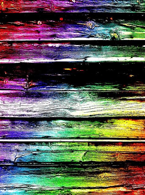 Rainbow Wood Background Of My Iphone Bora Dan Flickr