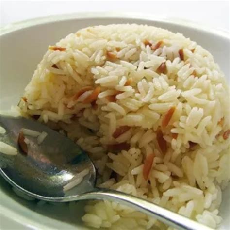 Turkish Style Rice Pilaf With Orzo