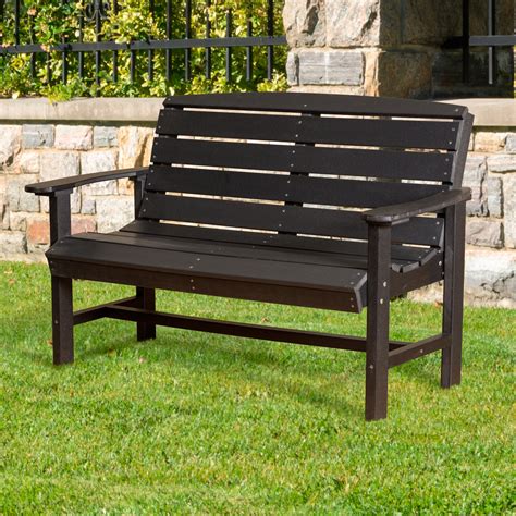 Little Cottage Classic Outdoor Garden Bench Outdoor Benches At Hayneedle