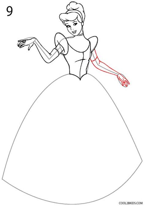 This video tutorial demonstrates how to draw and color cinderella. How to Draw Cinderella (Step by Step Pictures) | Cool2bKids