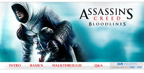 Assassin S Creed Bloodlines Psp Walkthrough And Guide Page