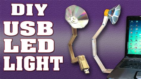 How To Make Usb Led Light At Home Diy Homemade Usb Led Lightlamp