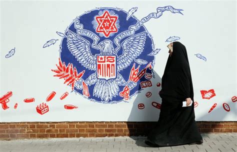 Iran Unveils Anti American Murals At Former Us Embassy Celebrating 1979 Takeover National