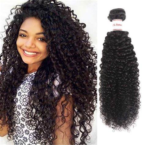 Brazilian Kinky Curly Virgin Hair 1 Bundle 100 Unprocessed Brazilian Curly Human