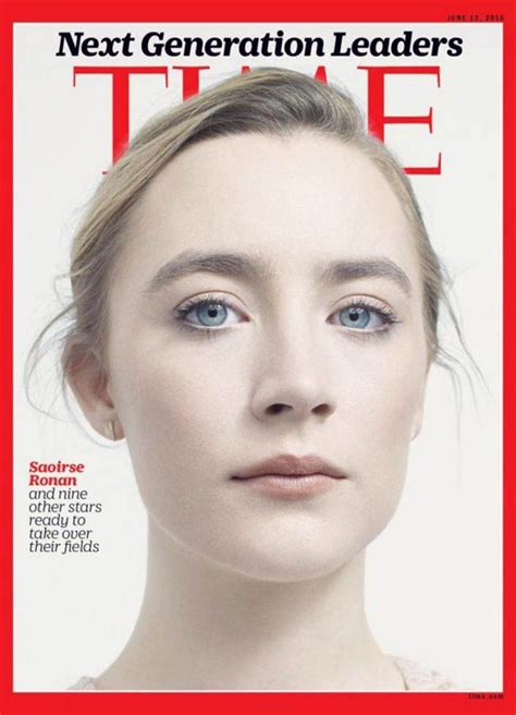 Saoirse Ronan Makes Cover Of Time Magazine Ronan