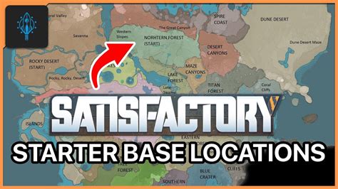 My Top 5 Starter Base Locations Satisfactory Youtube