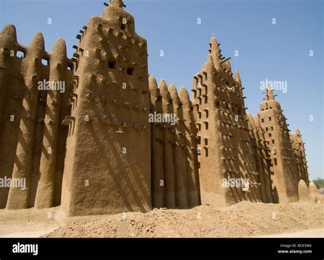 Le Mali Sahel Grande Mosquée De Djenné Xi Siècle Architecture De
