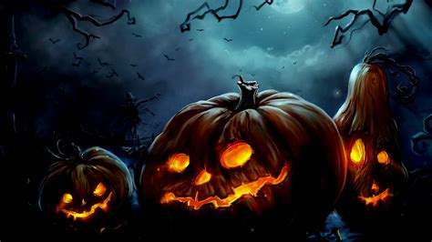 44 Free Halloween Desktop Wallpaper 1600x900